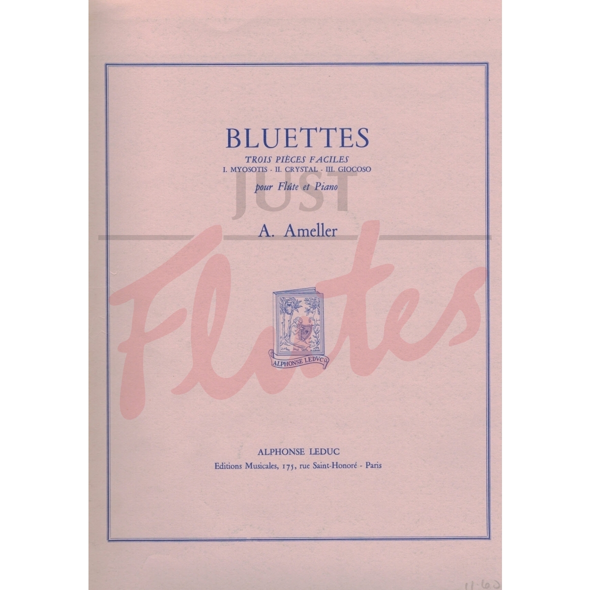 Bluettes for Flute and Piano